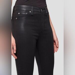 The Skinny Coated Black Jean